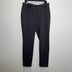 Chicos THE SO SLIMMING PEYTON PANT 30.5IN RG PANT BASIC GRAPHITE HEATHER GRAY